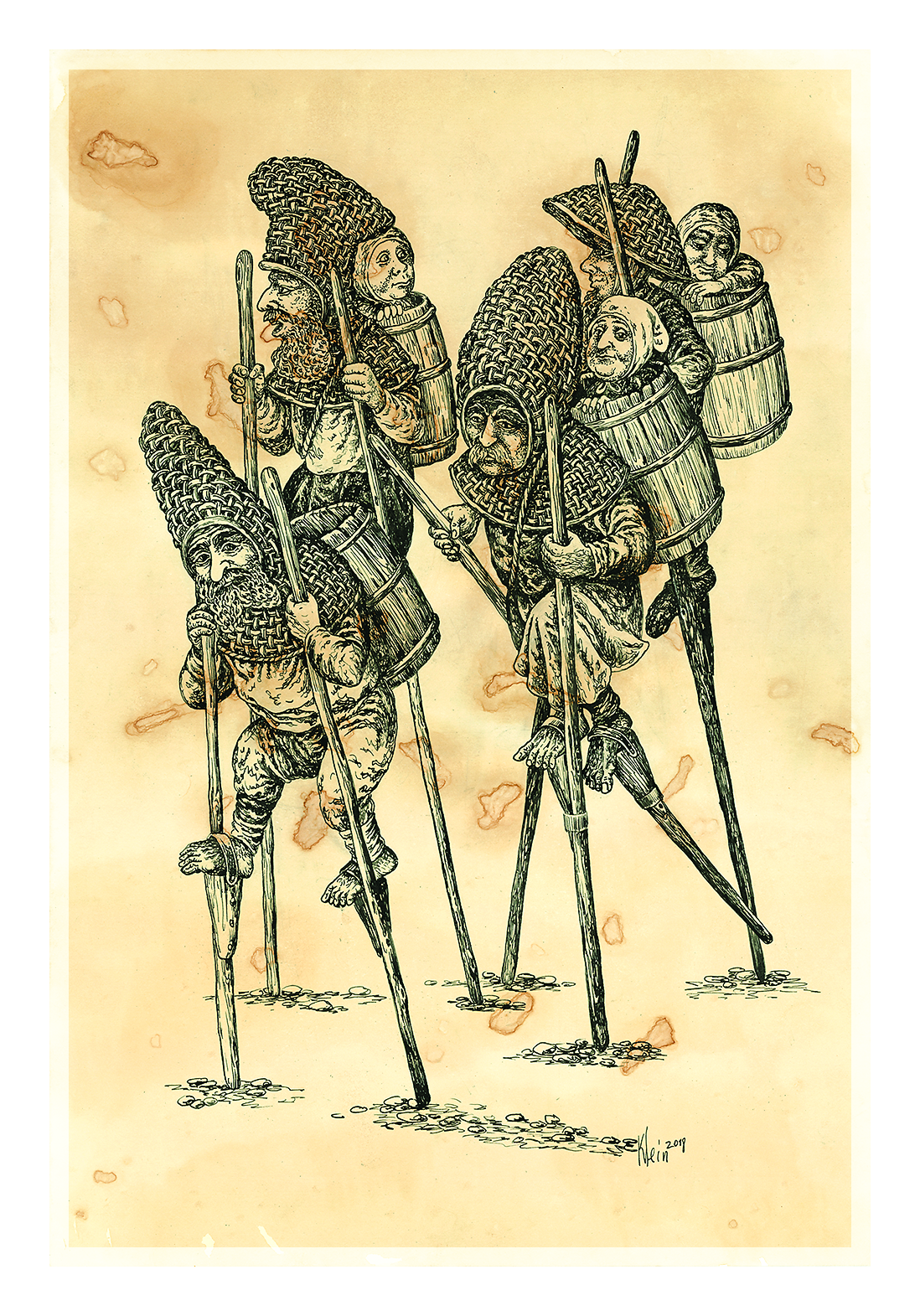 Изображение карты Носильщики бочек