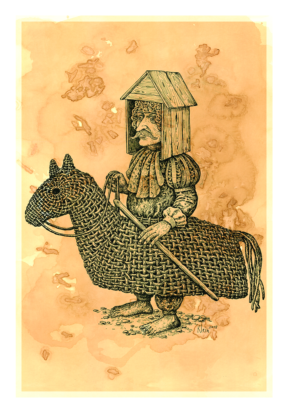 Изображение карты Всадник в шлеме