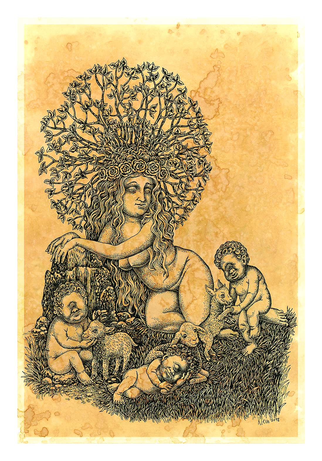 Изображение карты Гея и циклопы