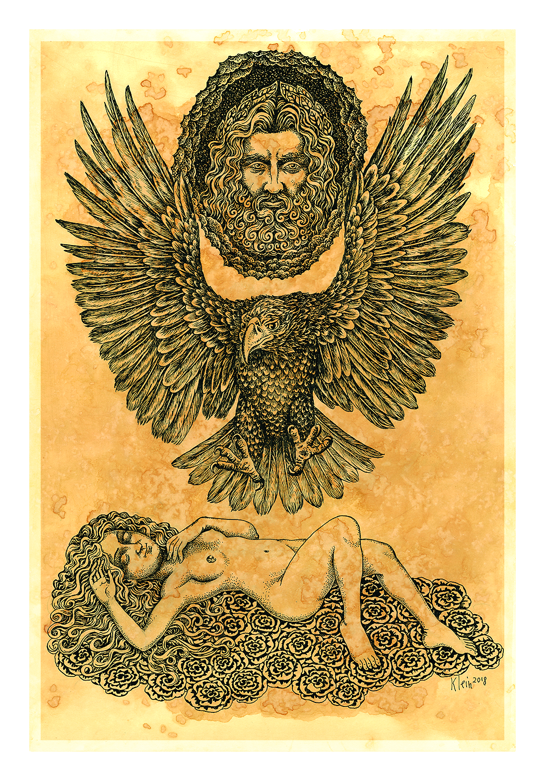 Зевс и Мнемозина