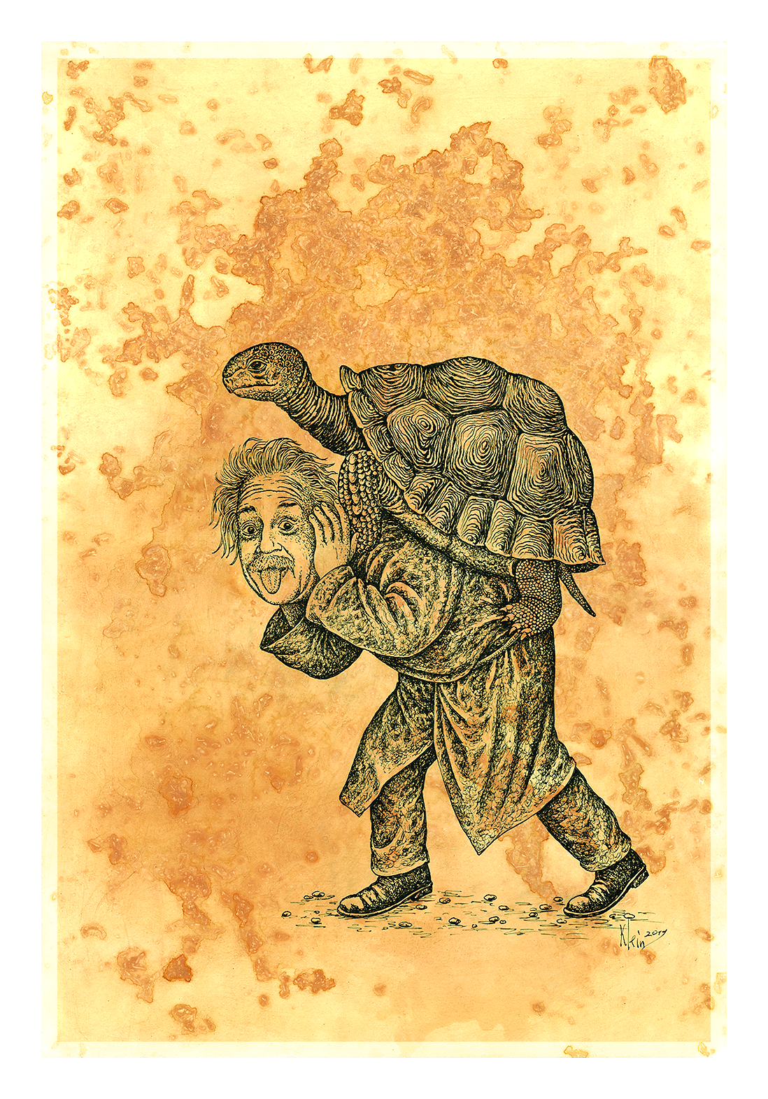 Изображение карты Альберт бежит со скоростью черепахи