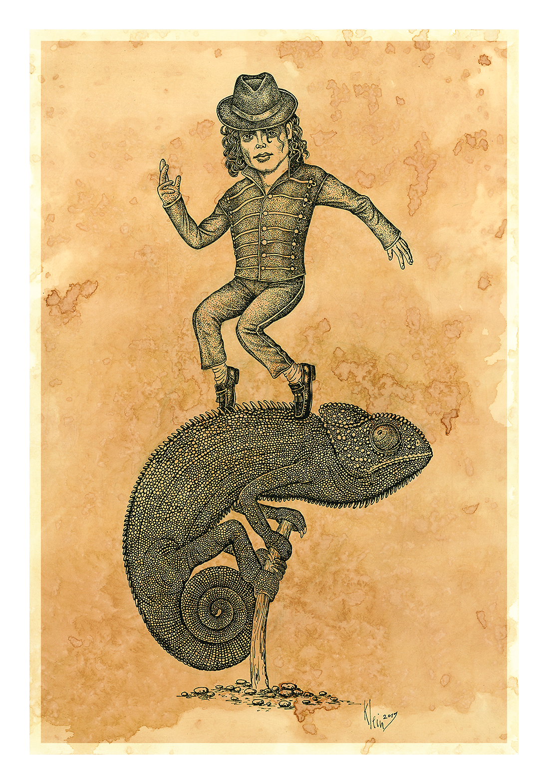 Изображение карты Майкл и хамелеон