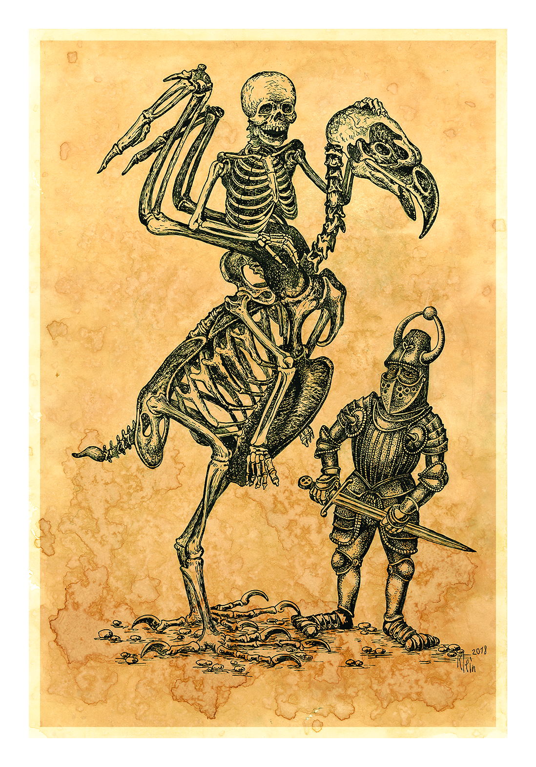 Изображение карты Обретение чёрного камня у горы Унтерберг