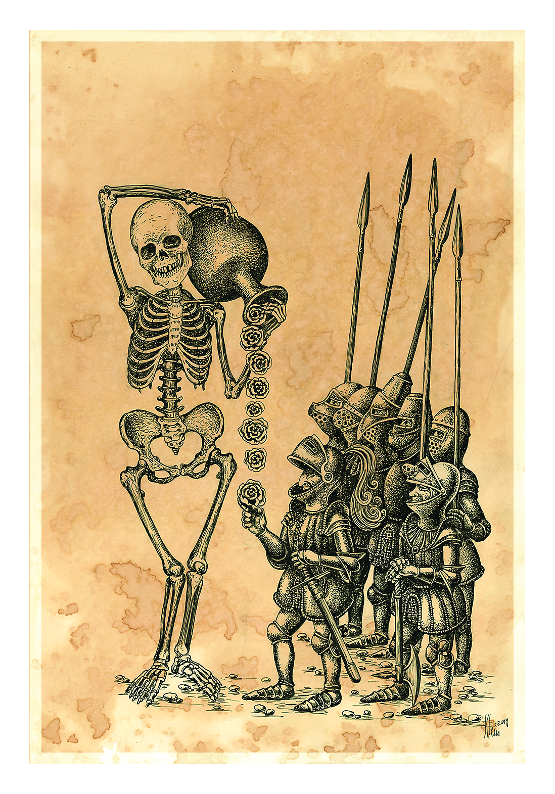 Изображение карты Восьмой день свадьбы Христиана Розенкрейца